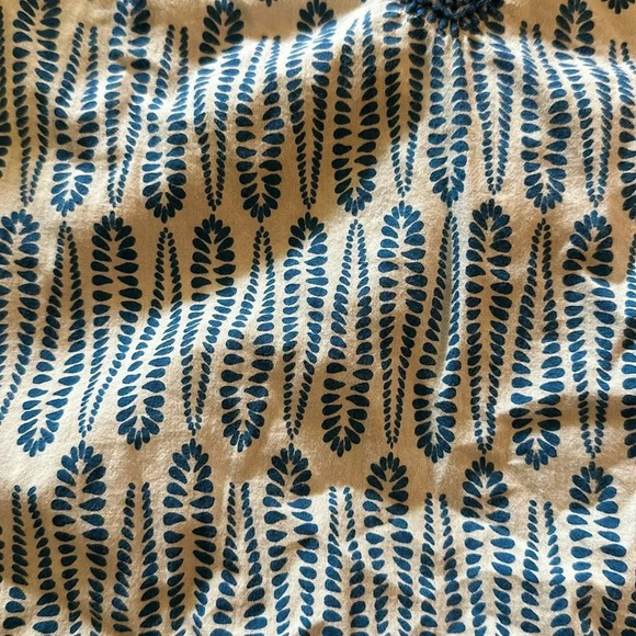 Pink Chicken New York 6 cotton made in India dress white blue great condition - Picture 4 of 6